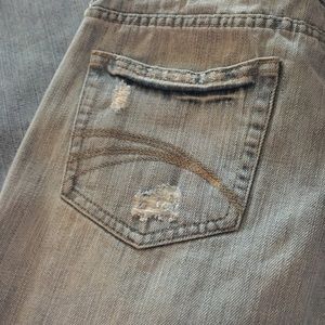 Decree jeans, size 9 frayed for a 5' junior